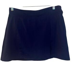 Lands’ End Navy Blue Swim Skirt Size 6-8 Small NWT